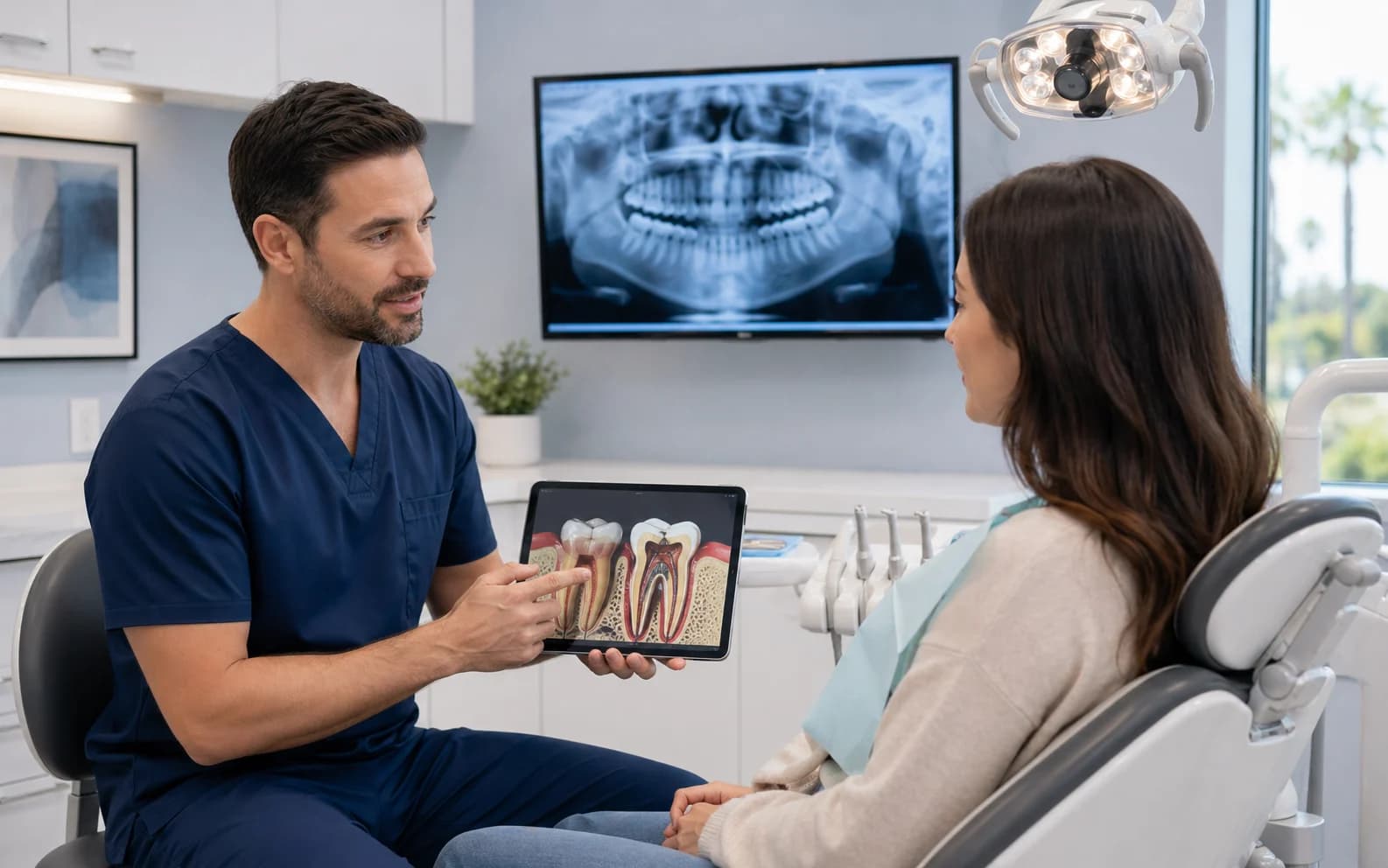 Root Canal Treatment in Anaheim, CA consultation at Anaheim Smile Center